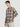 Men Beige Checked textured regular fit shaket