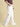 Men Ecru Wide Leg Jeans