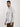 Men White and Grey Floral Printed Slub TextureShirt
