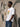Men White Typography Printed Oversized T-Shirt