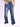 Men Blue Light Fade Bootcut Jeans