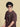 Men Brown Grapic Print Oversize T Shirt