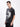 Men Black Acid Wash Graphic T-Shirt