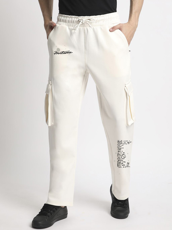 Men Relaxed Cargo Trousers