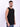 Men Black Sleeveless Relax Fit Tshirt