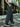 Women Dark Grey Parachute Fit Solid Cargo Trousers