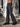 Men Grey Bootcut Heavy Washed Jeans