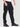 Men Black Relax Fit Cargo Trousers