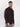Men Plum Spread Collar Knitted Shirt