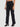 Women Black Straight Fit Pure Cotton Cargo Trousers