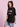 Women Oversize Fit Black "Sick Sad World" Halloween T-Shirt