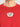 Men Red coloured Drop shoulder Oversized T Shirt with embroidery badge