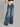 Women Wide Leg Dark Shade Tinted Jeans