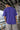 Men Violet Drop shoulder  Oversize Cotton T shirt