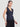 Women Denim V neck Blue Wasit coat