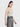 Women Sheer Green Overlap Neck Crop Top