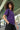 Women Purple Oversized T-shirt