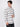 Men White and Black Horizonatal Striped Shirt