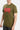 Men Olive  Graphic Printed Regualr Fit T-Shirt