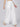 Women Wide Leg White Casual Trousers