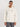 Men Relaxed front zipper Graphic print Off white hoodie