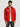 Men Relaxed front zipper Graphic print red hoodie