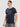Men Navy Ringer Regular Fit Cotton Tshirt