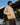 Men Relax fit kangaroo pocket Graphic printed Beige hoodie