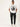 Men White Graphic Print Oversize T Shirt