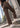 Women Brown Carrot Fit Contrast Stitch Cargo Trousers