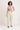 Women Ecru Solid Relaxed Fit Cargo Jeans