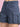 Women Prussian Blue Regular-Fit Solid Cargo Shorts