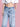 Women Blue Baggy Fit Stylized Waistband Denim Jeans