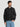 Men Relax fit Charcoal Cotton lycra Denim jacket with front zipper