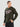 Men Olive relax fit graphic knitted sweater