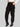 Women Black Solid Parachute Fit Cargo Trousers