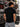 Men Black Cotton Lycra Typography Print T-Shirt