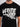 Men Black Typography Print Cotton T Shirt