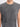 Men Grey Solid Acid Wash T-Shirt