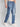 Men Blue Relaxed Fit Denim Cargo Jeans