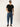 Men Loose-Fit Cropped Jeans
