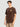 Men Brown coloured regular fit T Shirt with embroidery badge