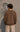 Men Relaxed Brown Embroidered Sweatshirt