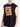 Men Black Sleeveless Graphic Oversized T Shirt