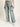 Women Low Fade Relaxed-Fit Tinted Denim Cargo Jeans