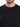 Men  Black Solid Cotton T Shirt