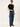 Men Navy Blue Relaxed-Fit Solid Cargo Jeans
