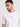 Men White Graphic Embroidered T Shirt
