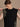 Men Black Oversize Graphic Printed T-Shirt