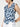 Women Maroon Overlap Printed Top with Side Knot